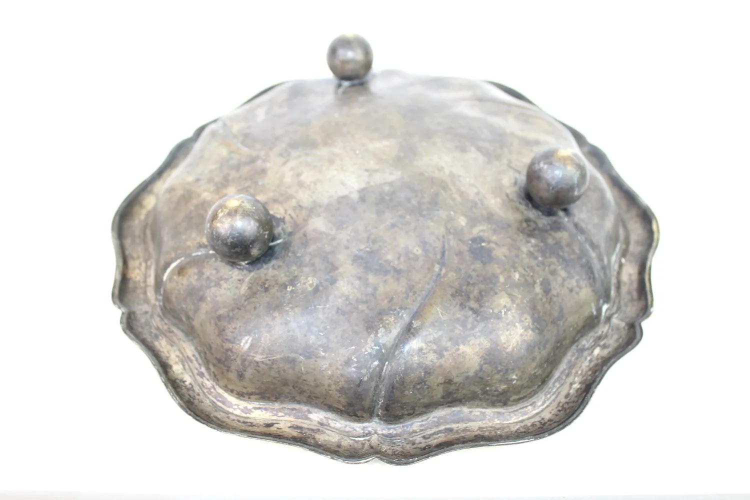 Mon Ami(e) Vintage Schale Metall gold Patina 30cm Shabby