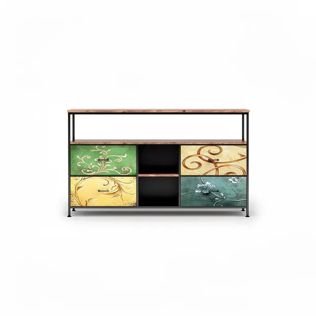 In And OutdoorMatch Wohnzimmerschrank LED Mehrfarbig Design