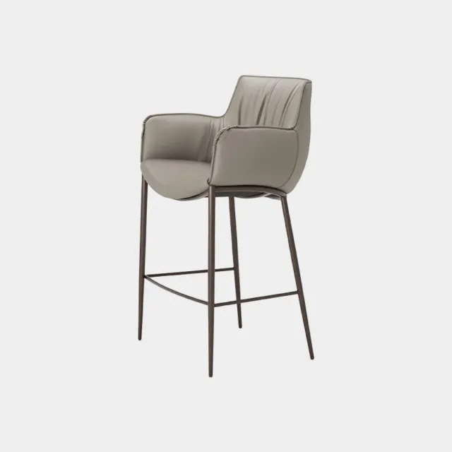 Cattelan Italia Rhonda Barhocker gepolsterter Thekenhocker