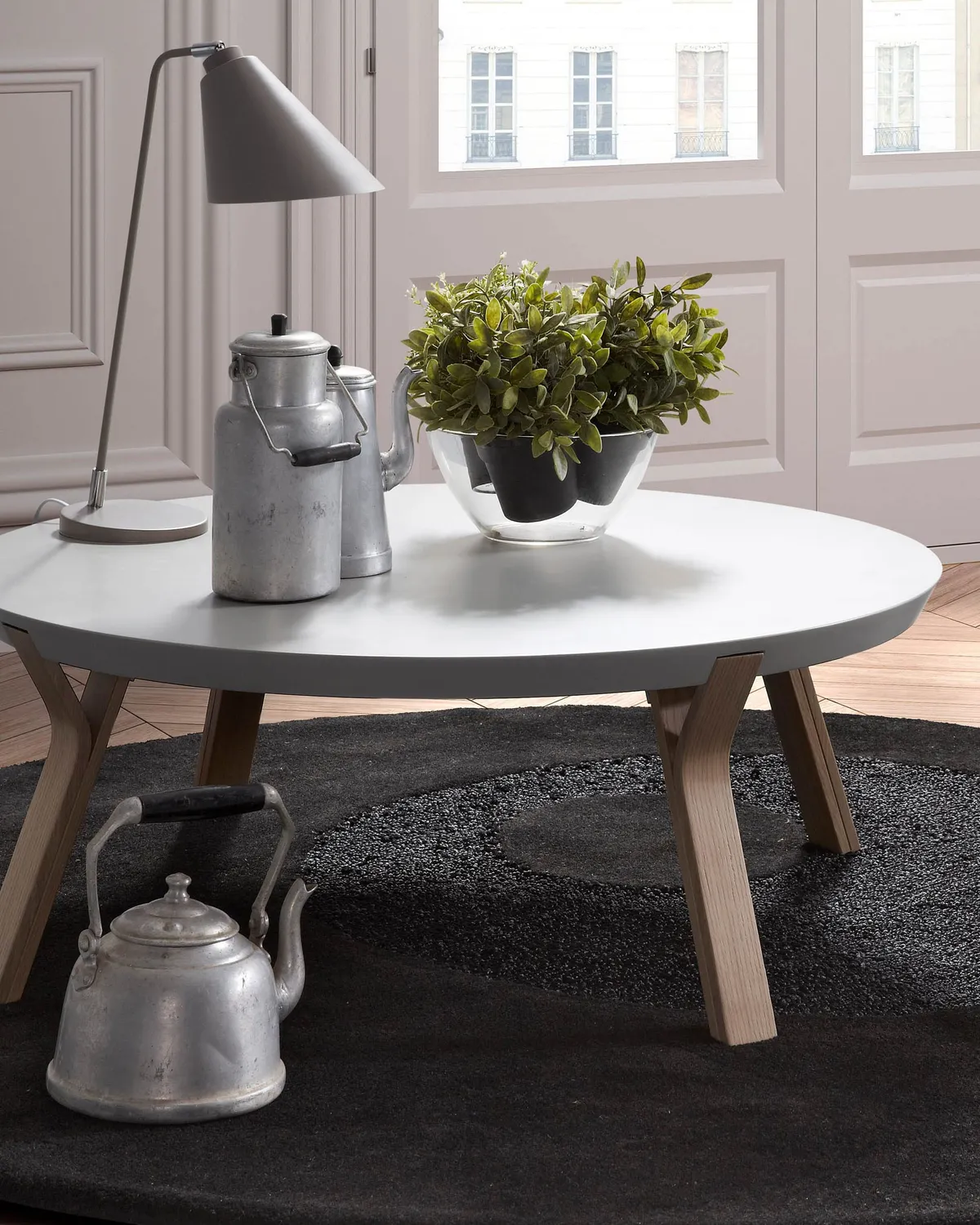 Kave Home Tipir Tischleuchte Stahl E14 verstellbar
