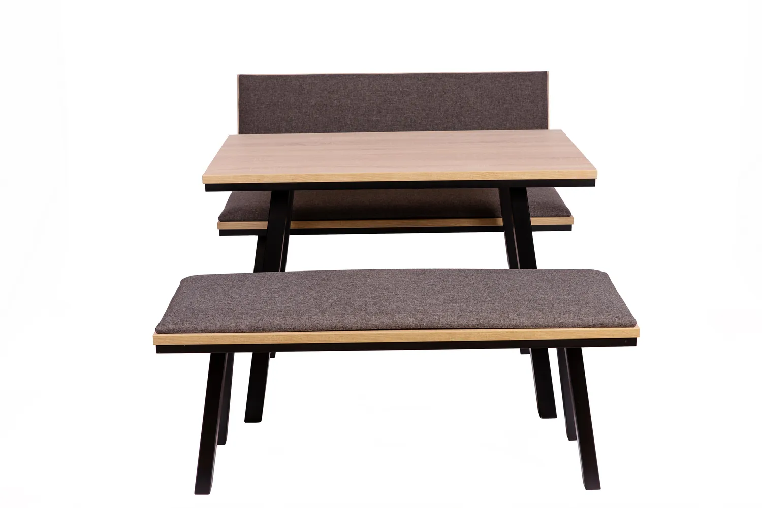Kundler Home Die Elegante Essgruppe 3-tlg mit A-Beinen