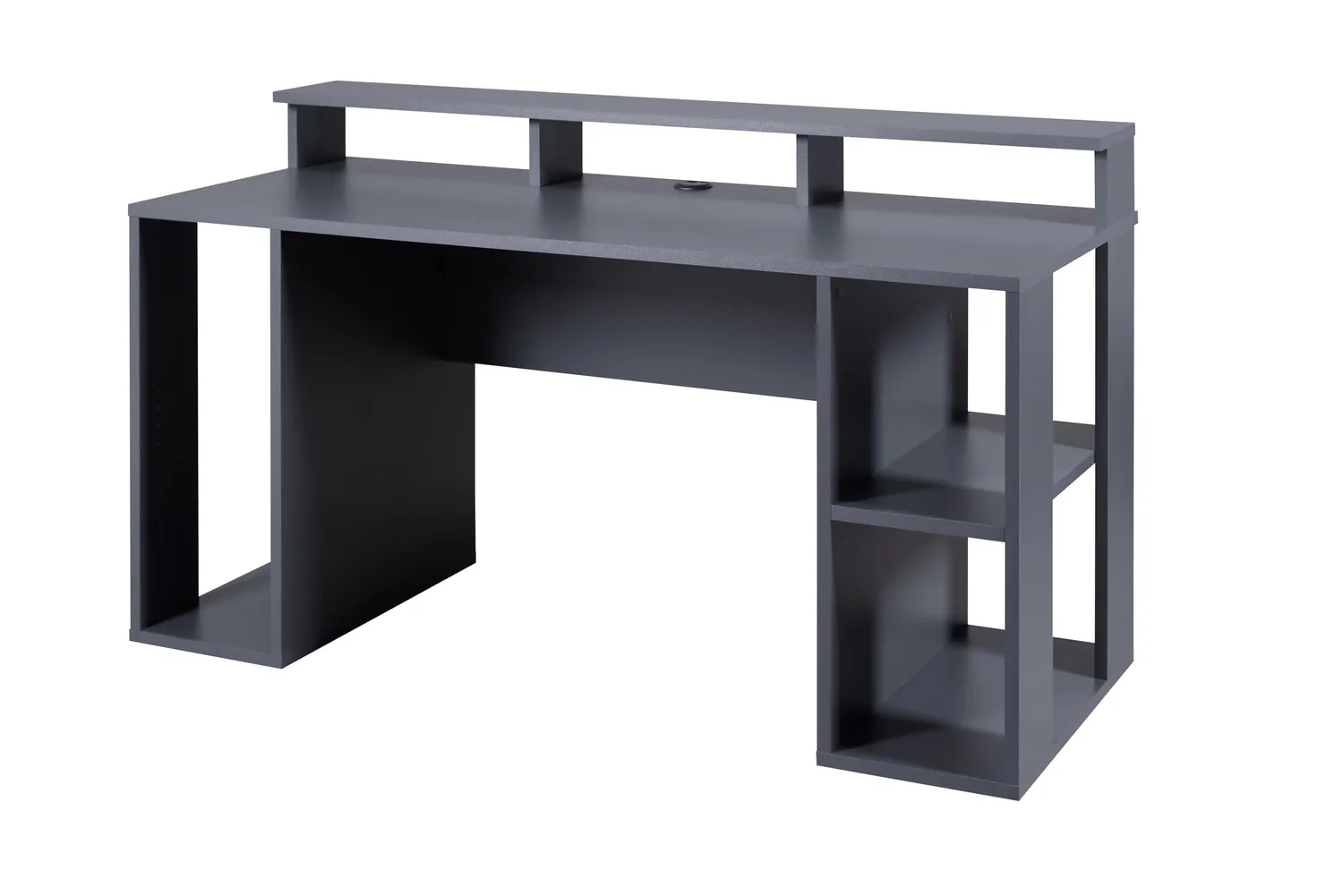 Inter Link Match Point Gaming-Schreibtisch Anthrazit 160 cm