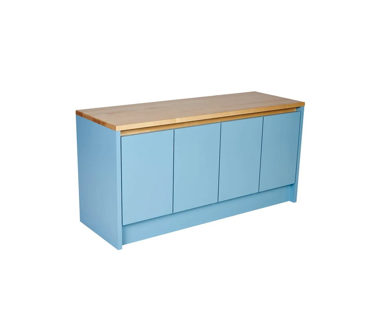 Kundler Home Schuhbank Garderobenbank 4 Türen 100cm