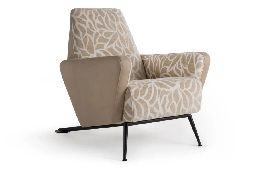 Alpina Design Brigitta Sessel Eisen Leinen