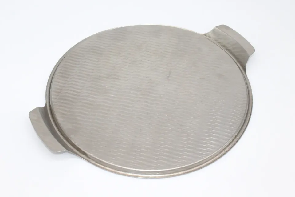 Mon Ami(e) Vintage Tortenplatte Edelstahl Rauten 30 cm