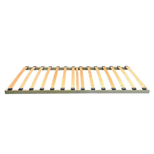 Inter Link Isya Lattenrost 90x200 cm Birke mit Rahmen Buche