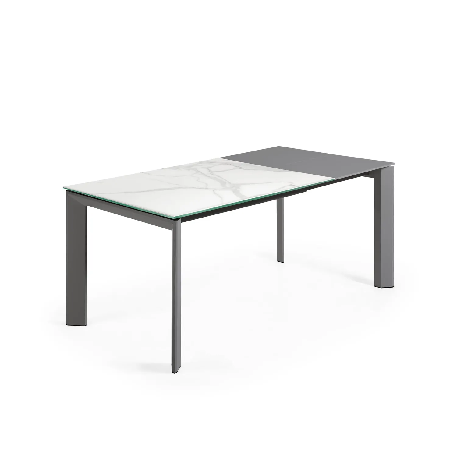 Kave Home 8,43E+12 Ausziehtisch weiß 120–180 cm KALOS