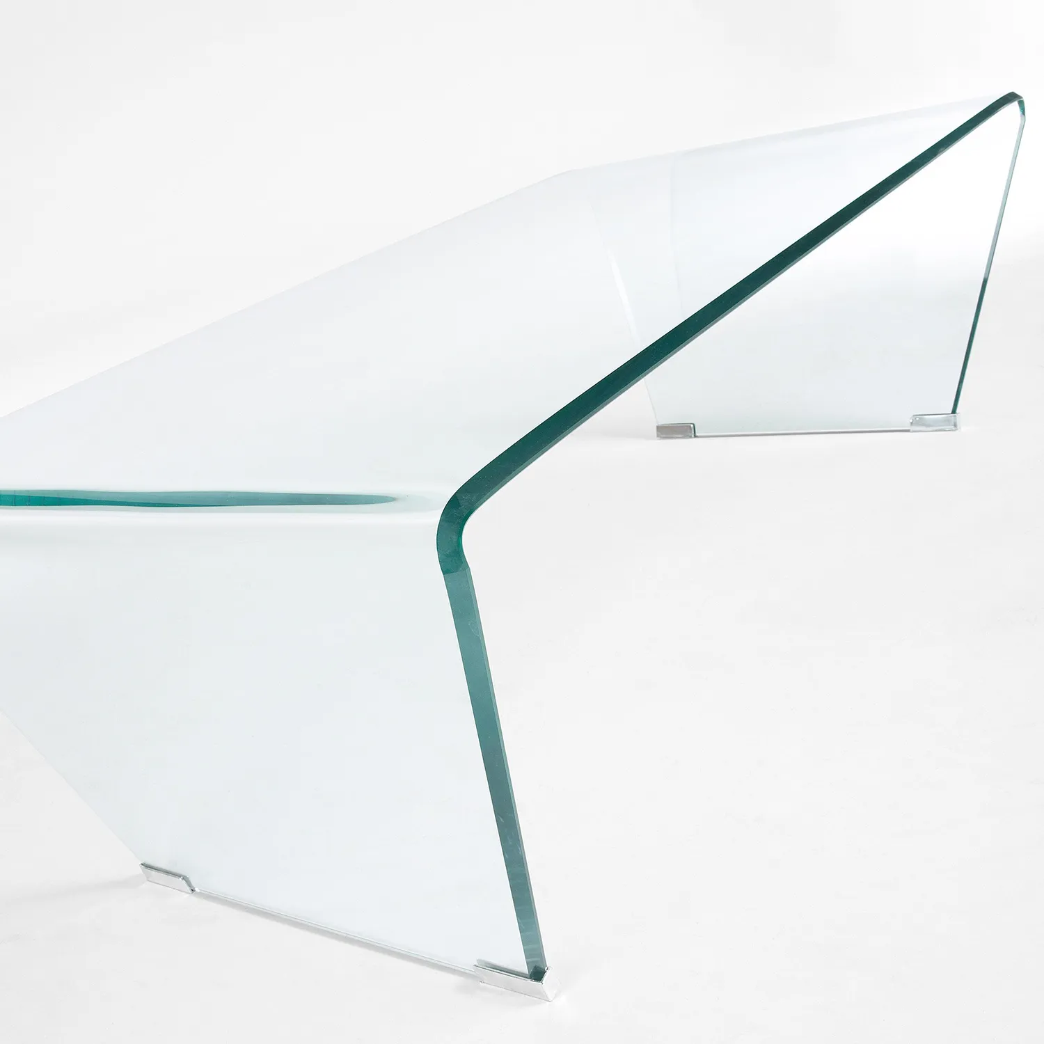 Kave Home Burano Couchtisch 120x60 Glas transparent