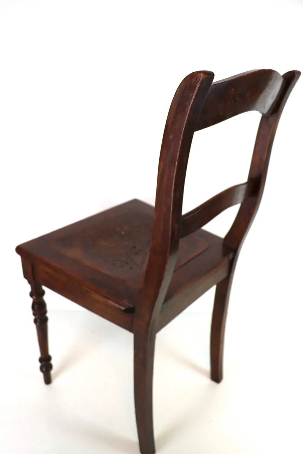 Mon Ami(e) Vintage Esszimmerstuhl Massivholz Stern 89 cm
