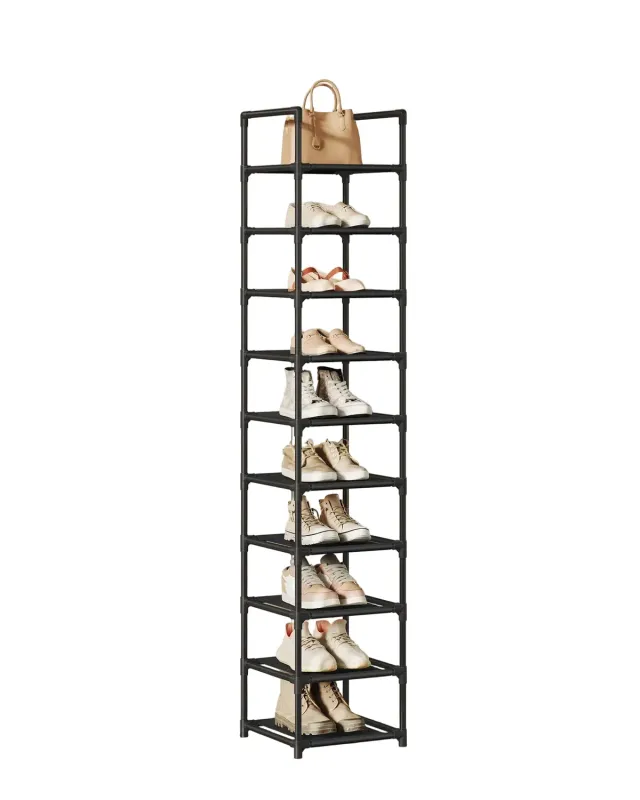 In And OutdoorMatch Schuhregal 10 Ebenen 33x33x173 cm