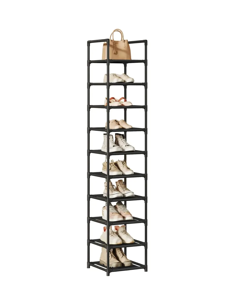 In And OutdoorMatch Schuhregal 10 Ebenen 33x33x173 cm