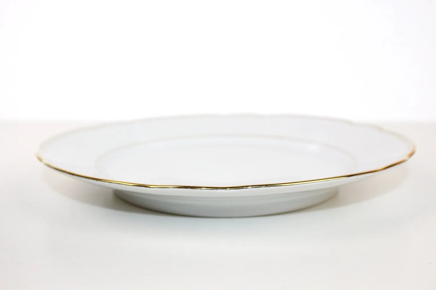 Mon Ami(e) Vintage Essteller Goldrand 24 cm Porzellan