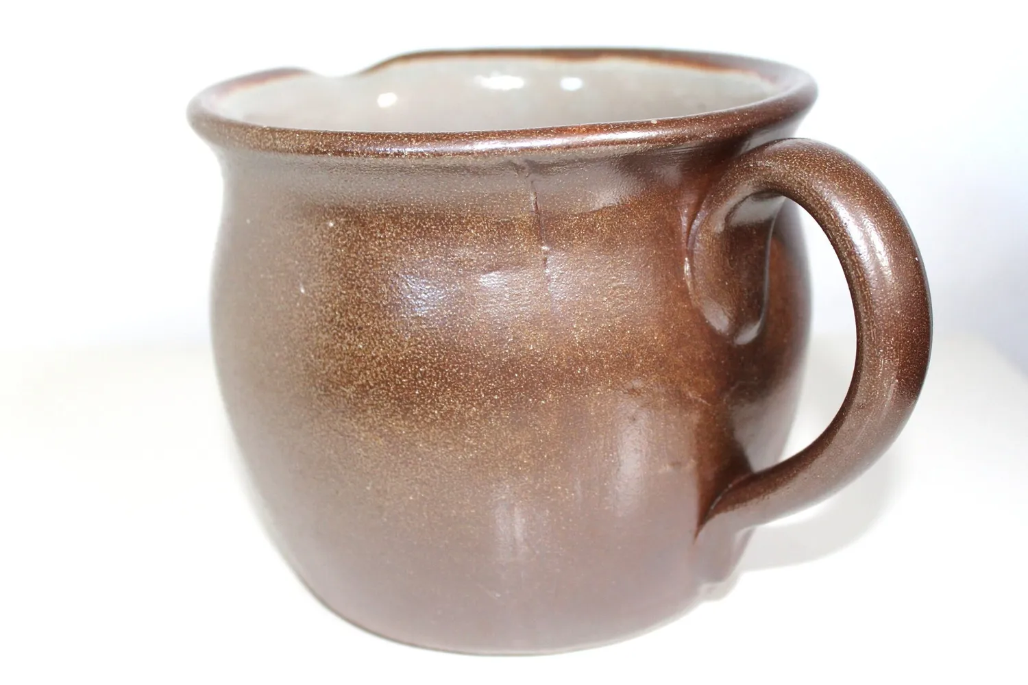Mon Ami(e) Vintage Krug Steinzeug Handarbeit shabby 14 cm