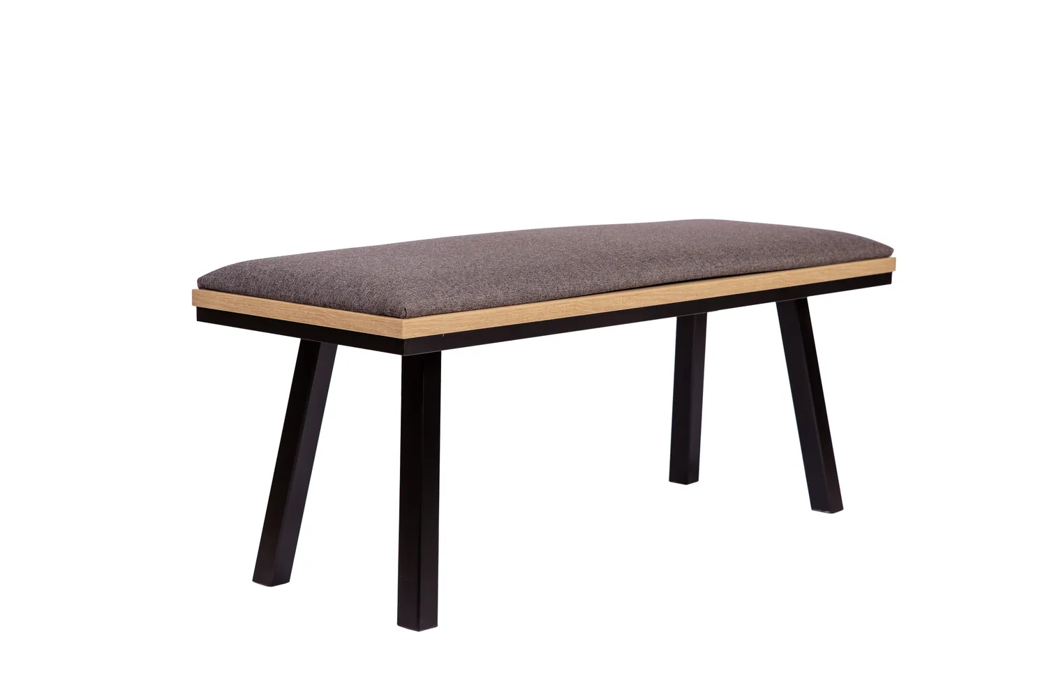Kundler Home Die Elegante Sitzbank 125 cm mit Lehne
