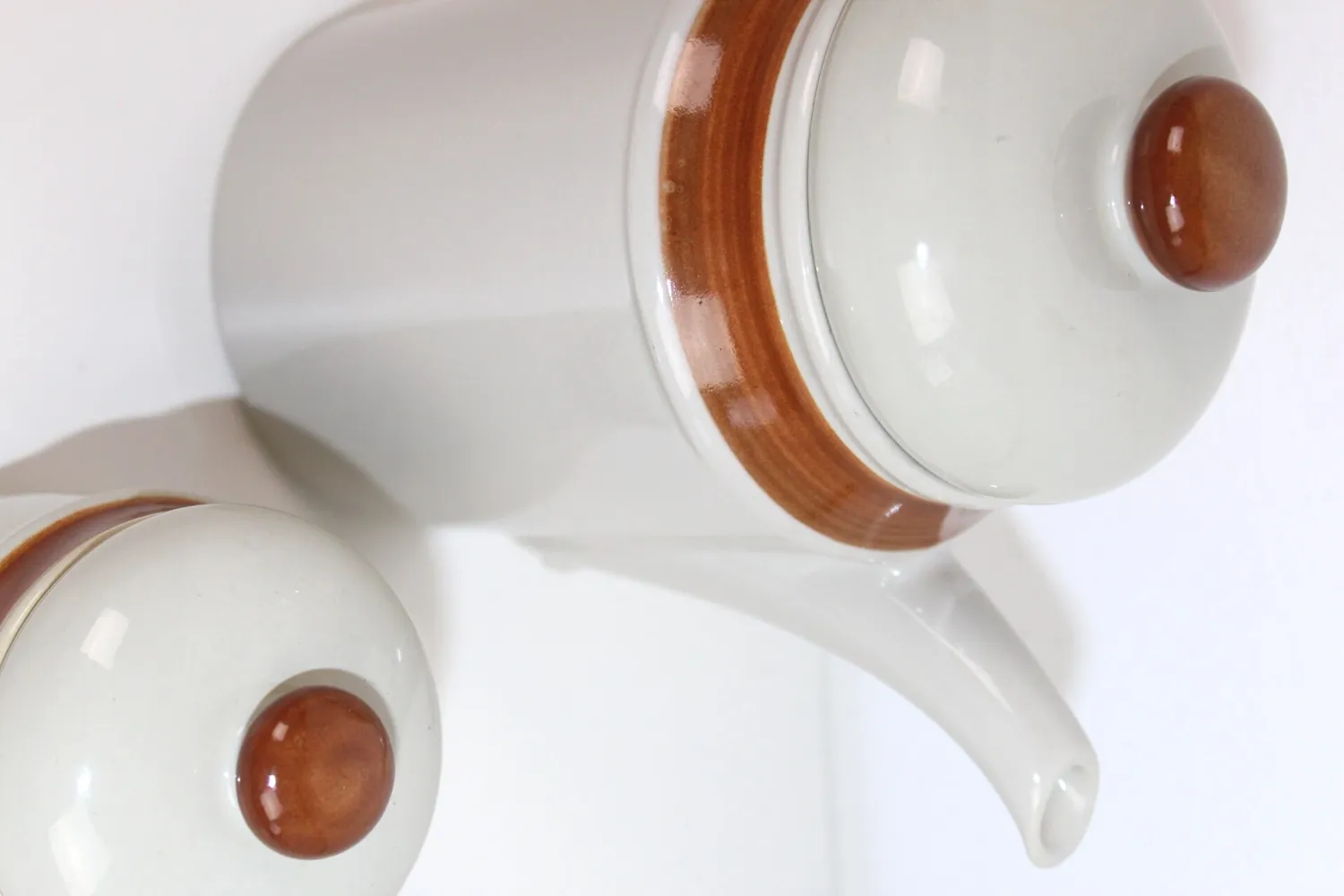 Mon Ami(e) Vintage Vintage Kaffeekanne mit Zuckerdose Kaffeeset 2-teilig