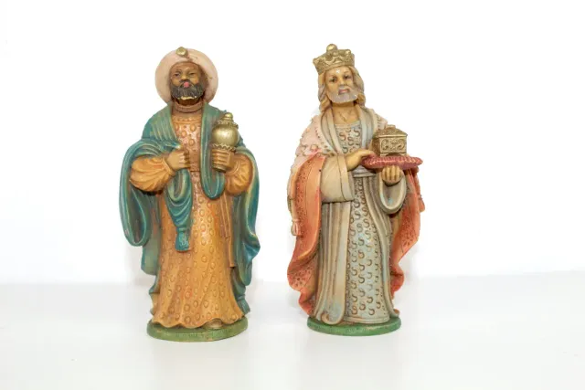 Mon Ami(e) Vintage Könige Krippenfiguren 2er-Set Kunststoff Vintage
