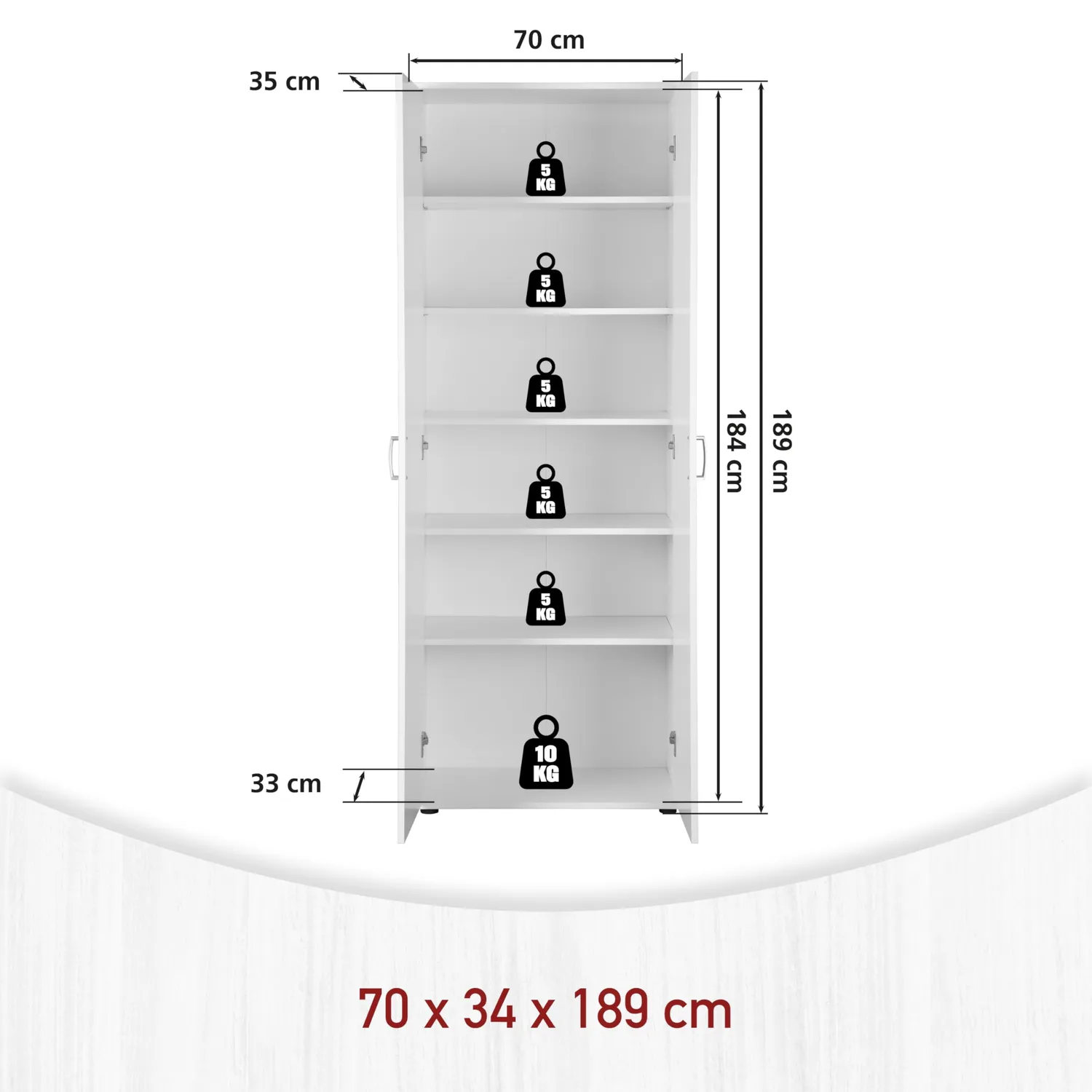 Inter Link Arconati Mehrzweckschrank