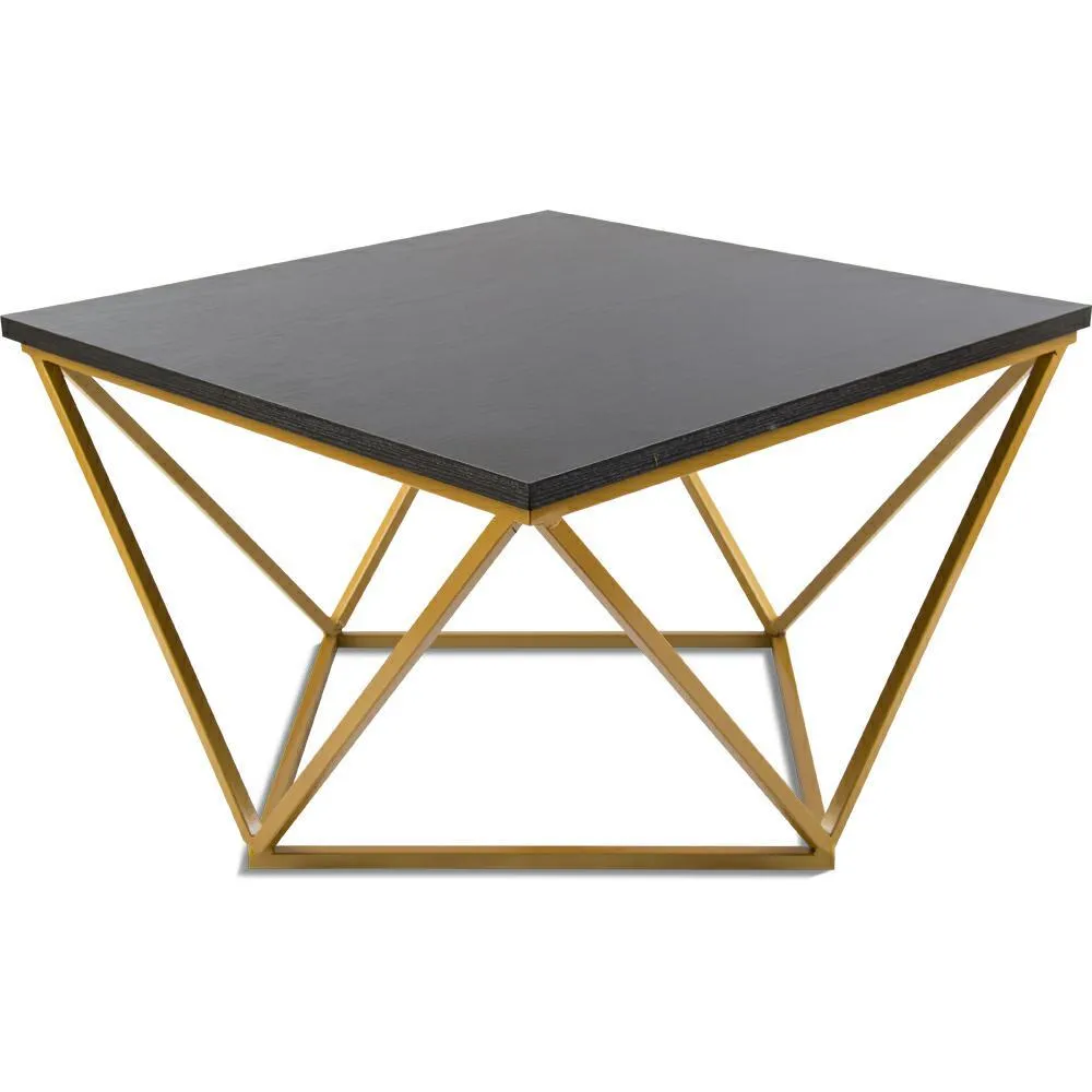 HOWHOMELY Curved 60 cm Beistelltisch