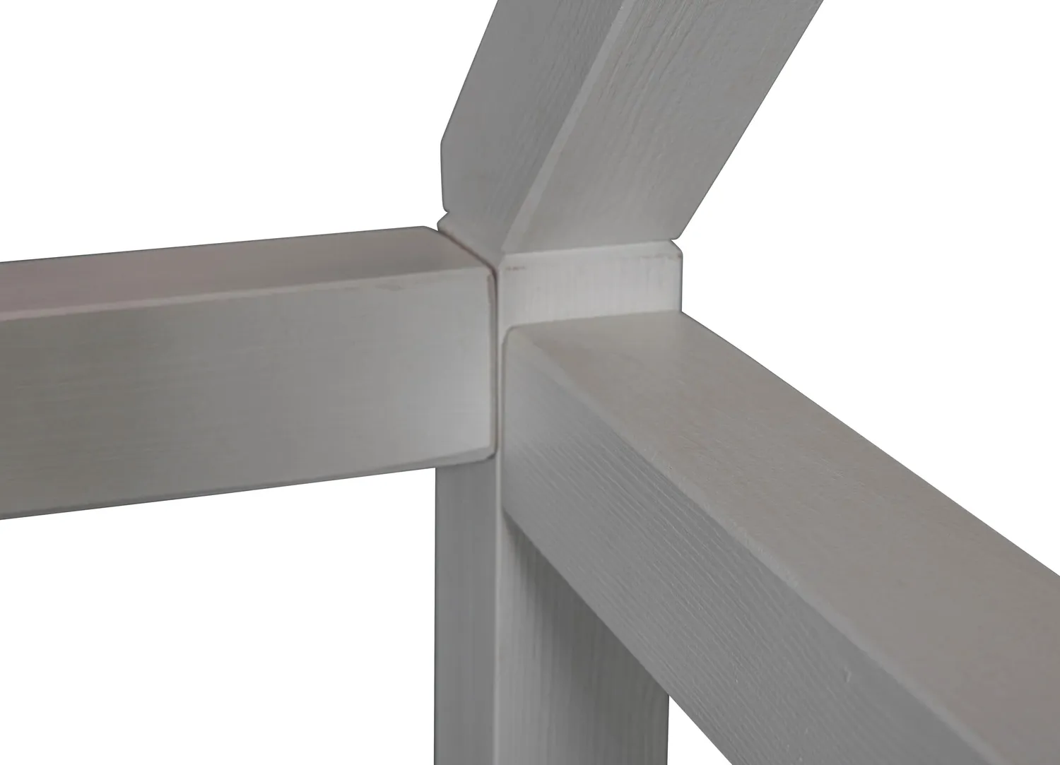 Inter Link Sun Road Hausbett Kinderbett 90x200 grau Kiefer