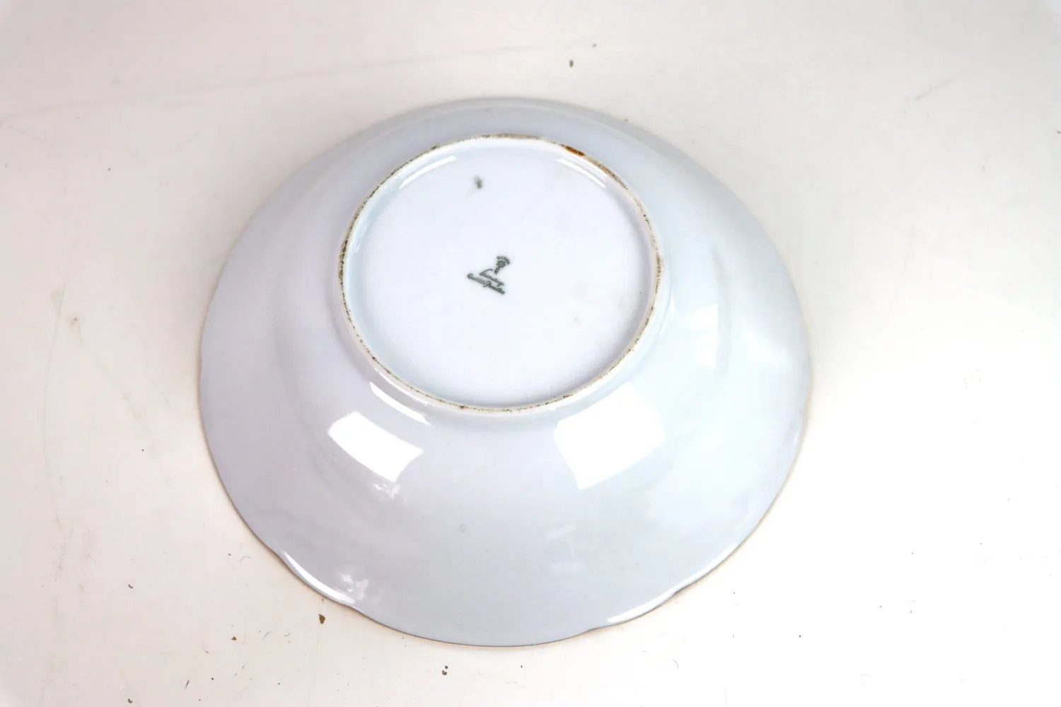 Mon Ami(e) Vintage Goldrand Schüssel groß Porzellan 25,5 cm
