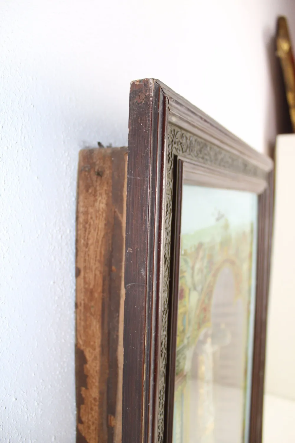 Mon Ami(e) Vintage Madonna Schaukasten Holzrahmen 65,2 cm