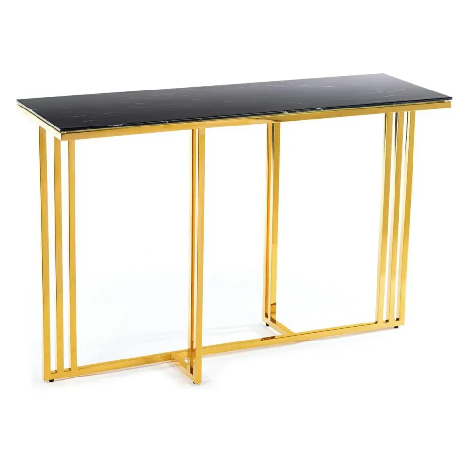 HOWHOMELY Amagat Sideboard Glas 120 cm