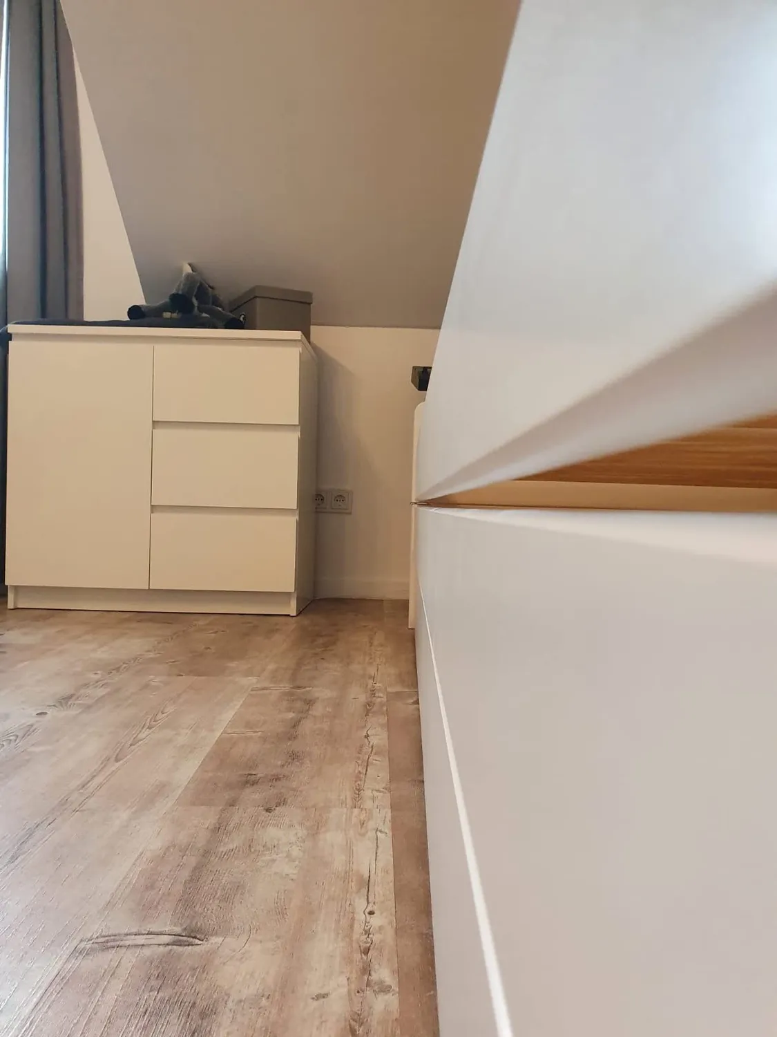 Inter Link Lotar Funktionsbett Weiß mit Lattenrost