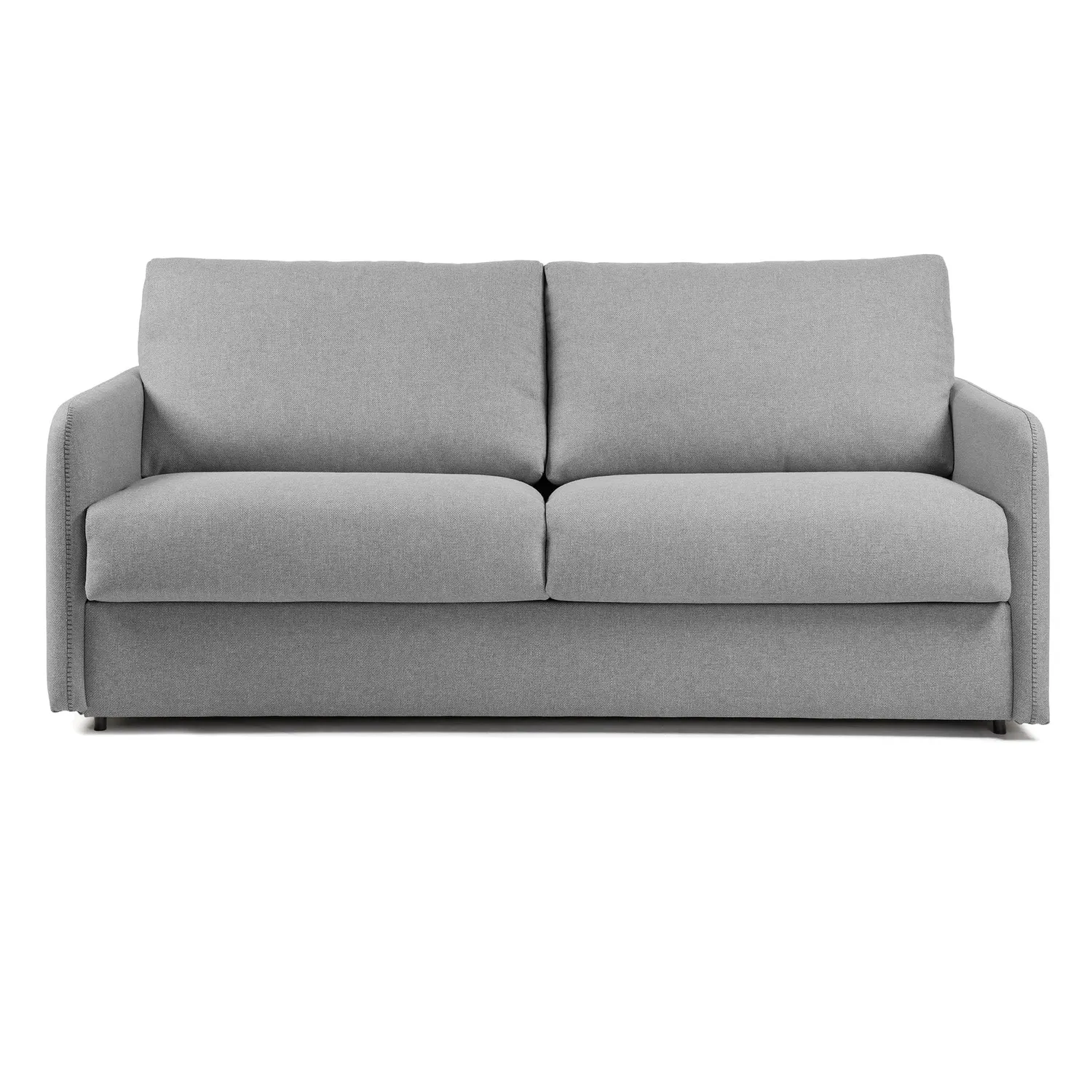 Kave Home Schlafsofa 182 cm Grau Visco 140x196 cm