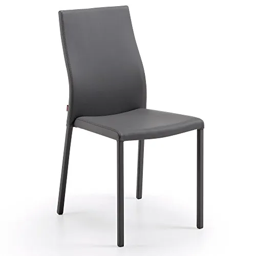 Kave Home Abelle Esszimmerstuhl Kunstleder