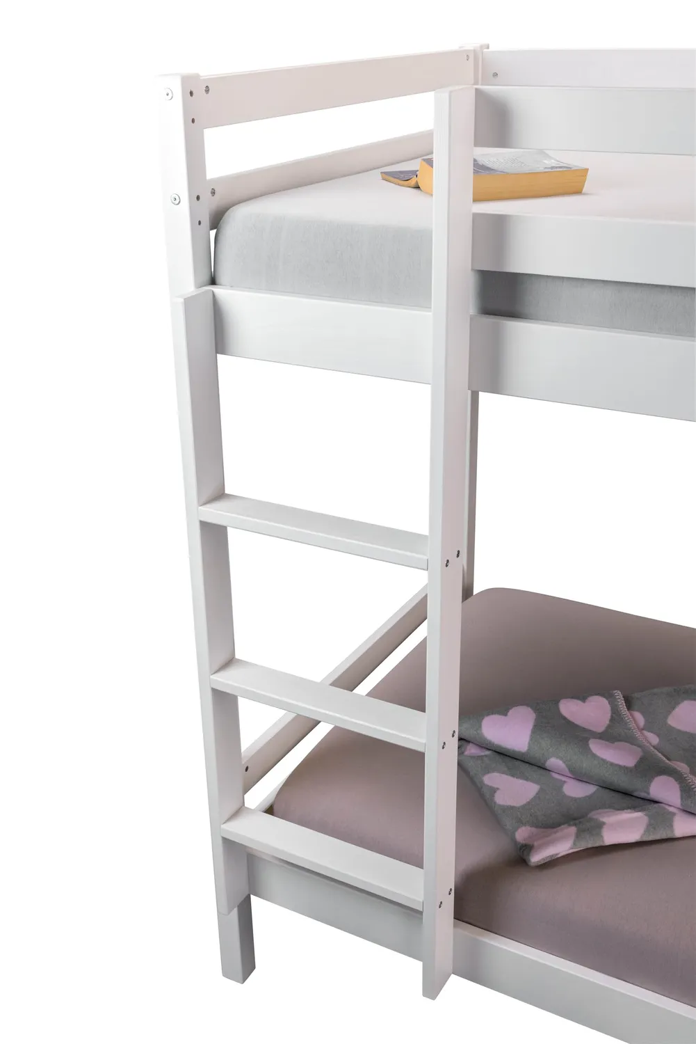Inter Link Small Cloud Etagenbett Kiefer massiv weiß