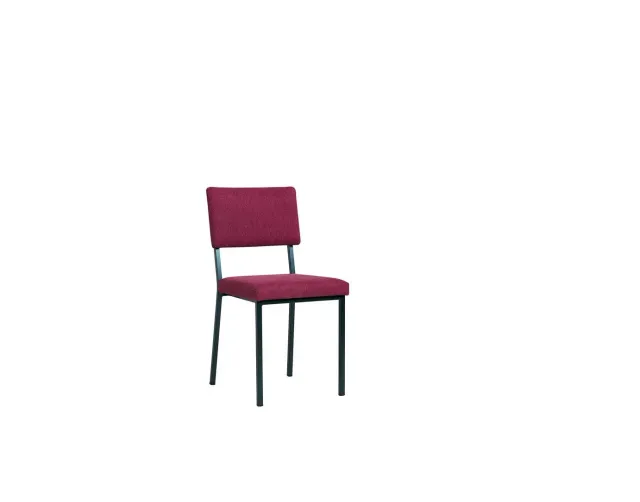 Kundler Home Der Vielseitige Stuhl Bordeaux 2er Set Metall