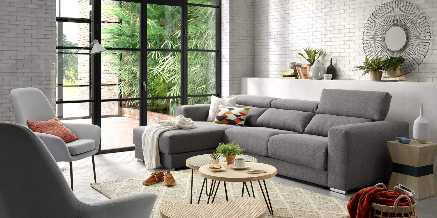 Kave Home Couchtisch Set 3-teilig Mango Massivholz