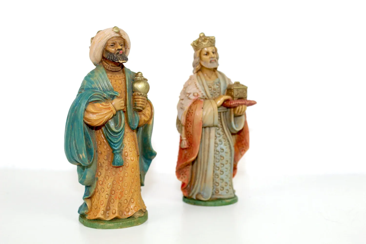 Mon Ami(e) Vintage Könige Krippenfiguren 2er-Set Kunststoff Vintage