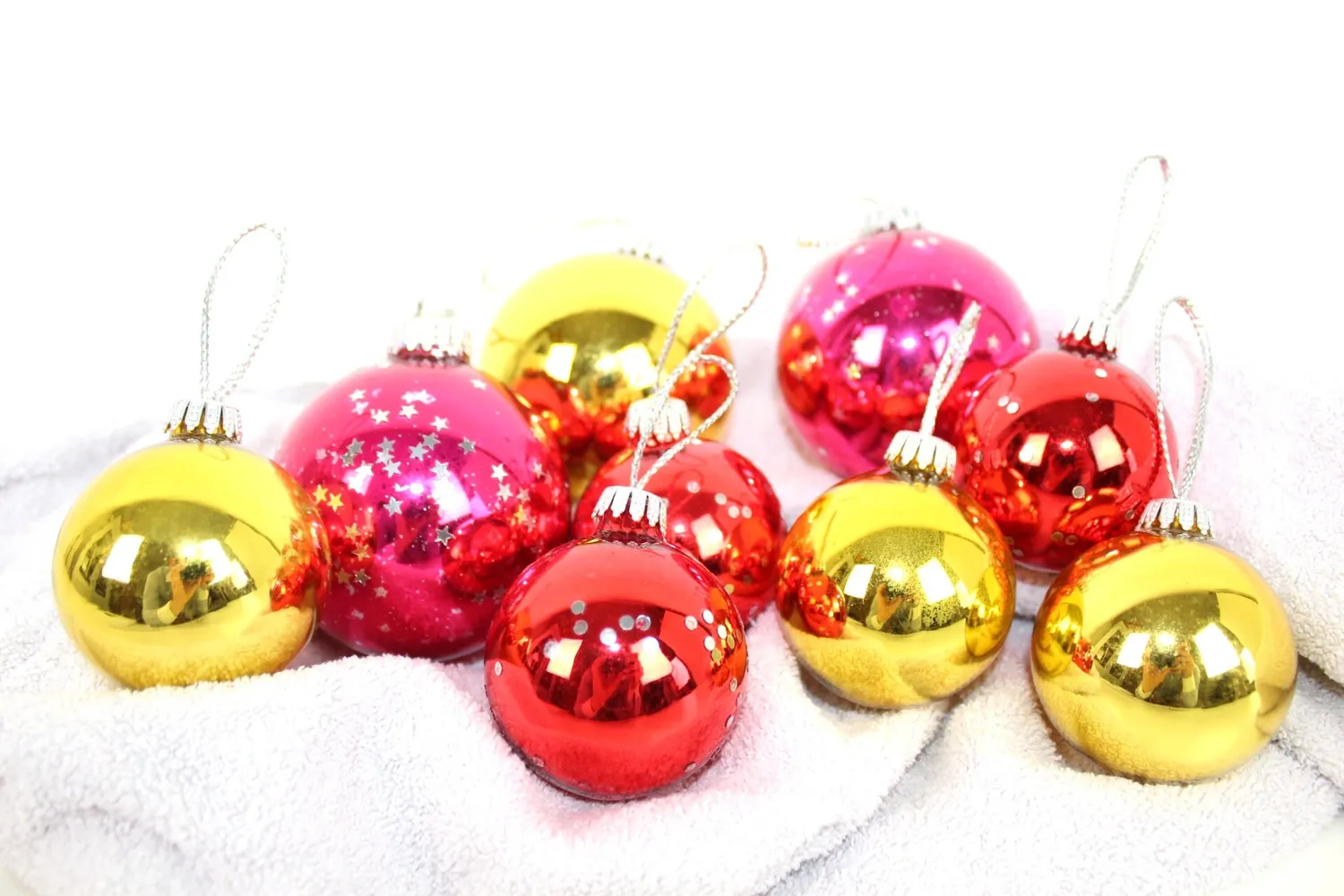 Mon Ami(e) Vintage Weihnachtsbaumkugeln Glas antik
