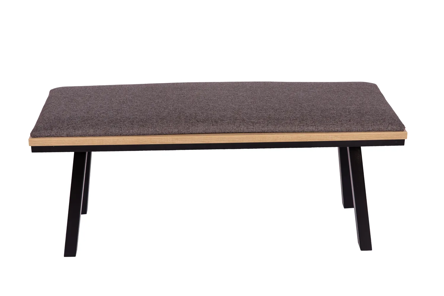 Kundler Home Die Elegante Sitzbank 125 cm mit Lehne