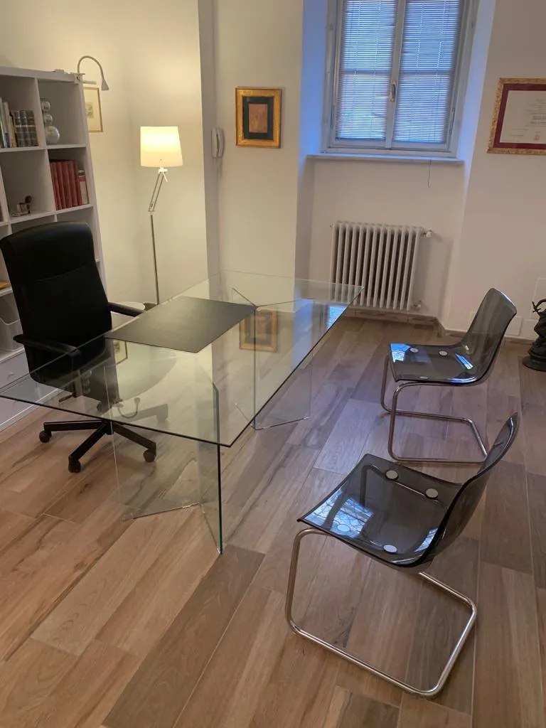 Kave Home Glastisch 180 x 90 cm Transparent Gehärtetes Glas
