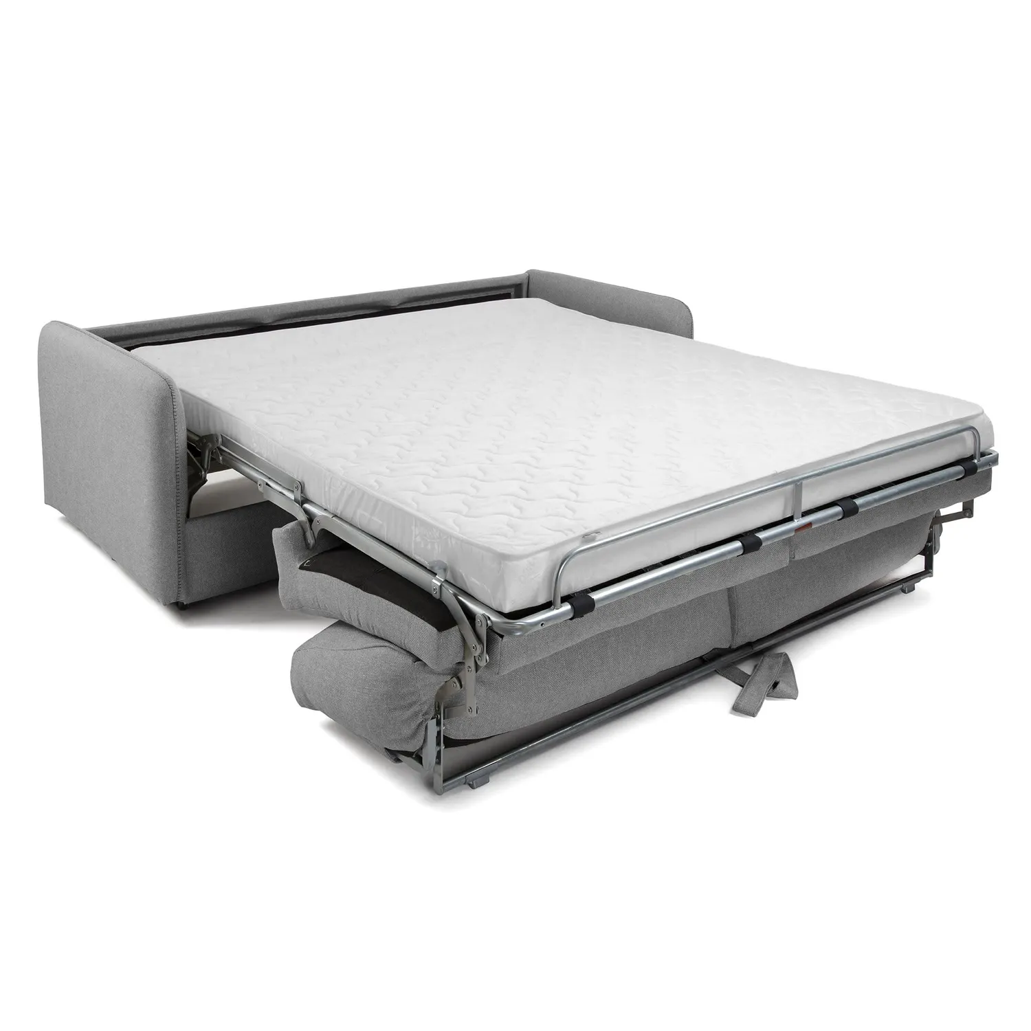 Kave Home Schlafsofa 182 cm Grau Visco 140x196 cm