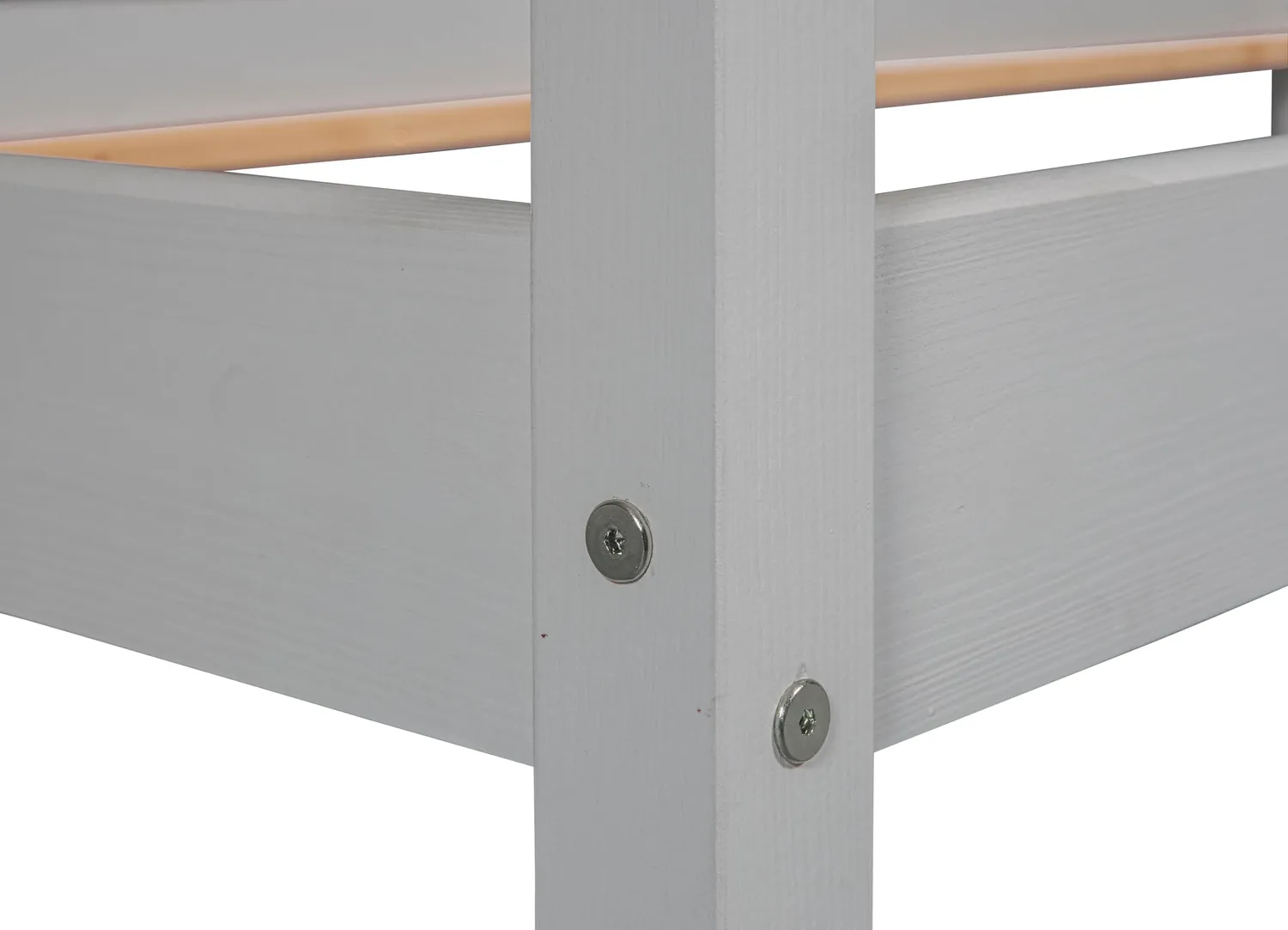 Inter Link Sun Road Hausbett Kinderbett 90x200 grau Kiefer