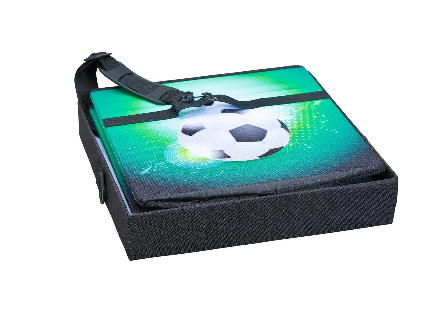 Inter Link Fanbox Kühltasche Fußball Sitzhocker 37 cm