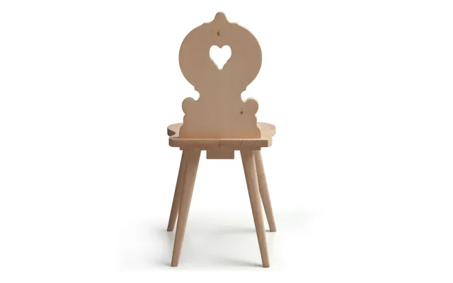 alpina design Engadina Holzstuhl aus Fichtenholz
