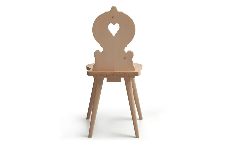 alpina design Engadina Holzstuhl aus Fichtenholz