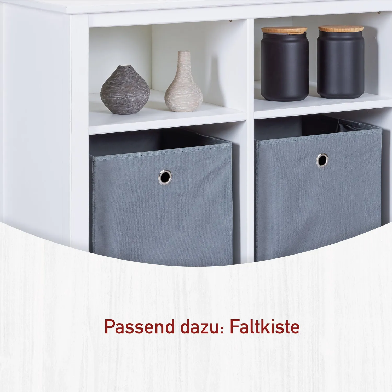 Inter Link Pinora Bücherregal weiß 122x45x76 cm 6 Fächer