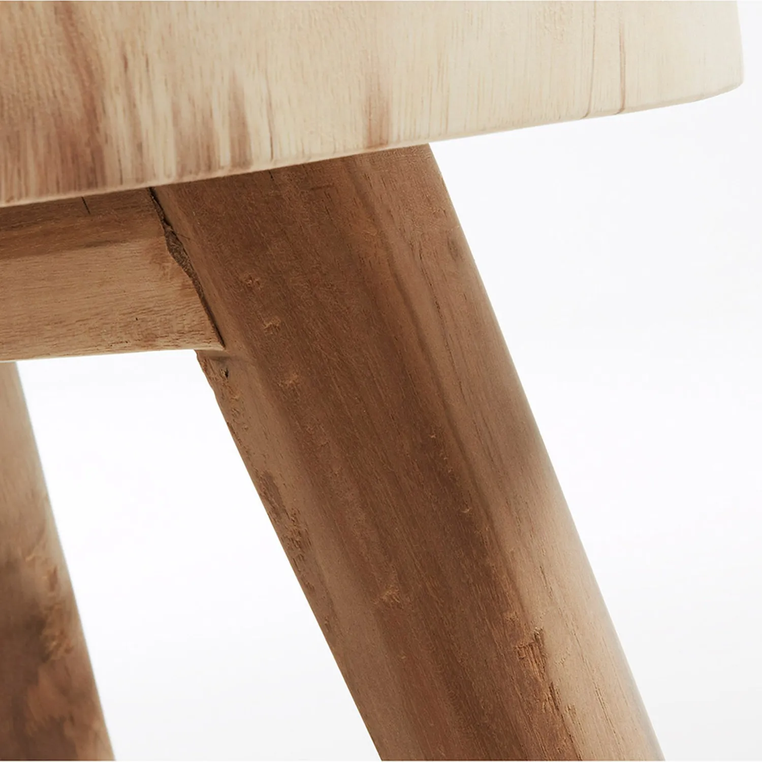 Kave Home Wellcres Beistelltisch Ø 65 cm Mungurholz