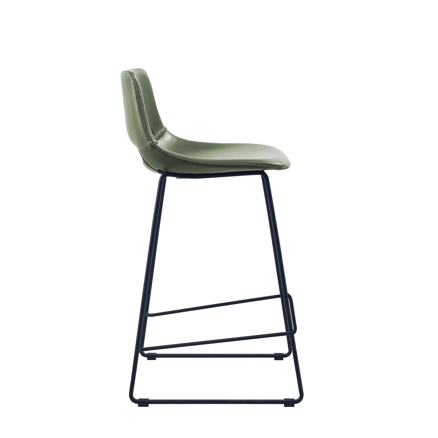 Kave Home Zahara Barhocker 65 cm Kunstleder