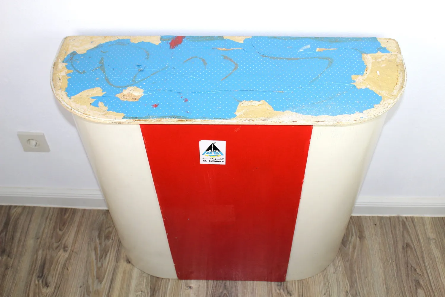 Mon Ami(e) Vintage Kaufladen Holz Theke mit Regal Deko