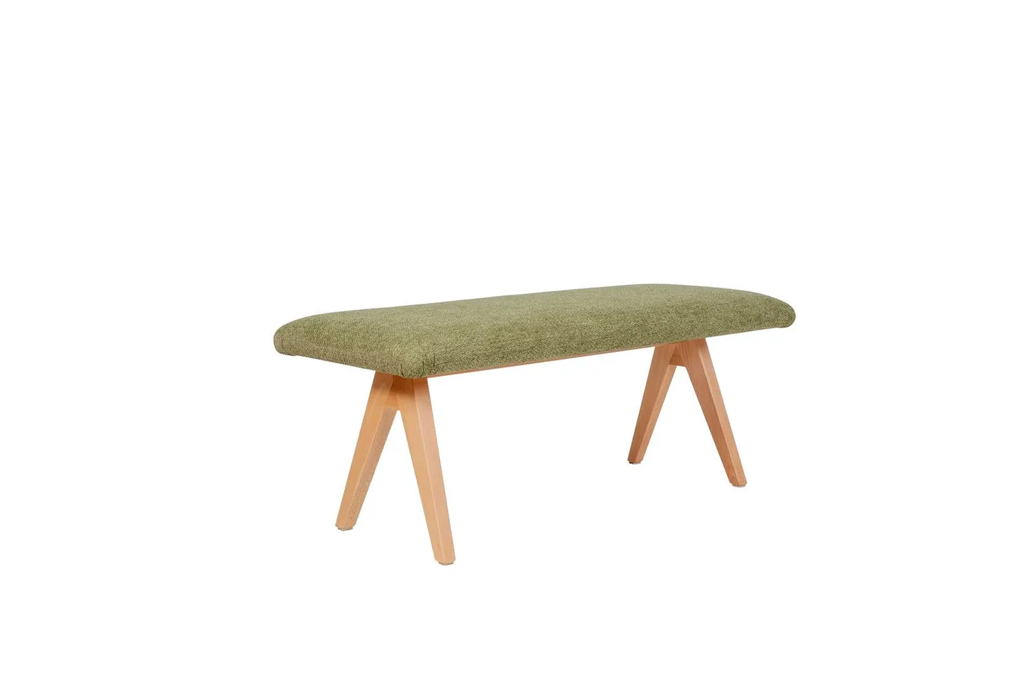 Kundler Home Die Natürliche Sitzbank 125cm Stoff