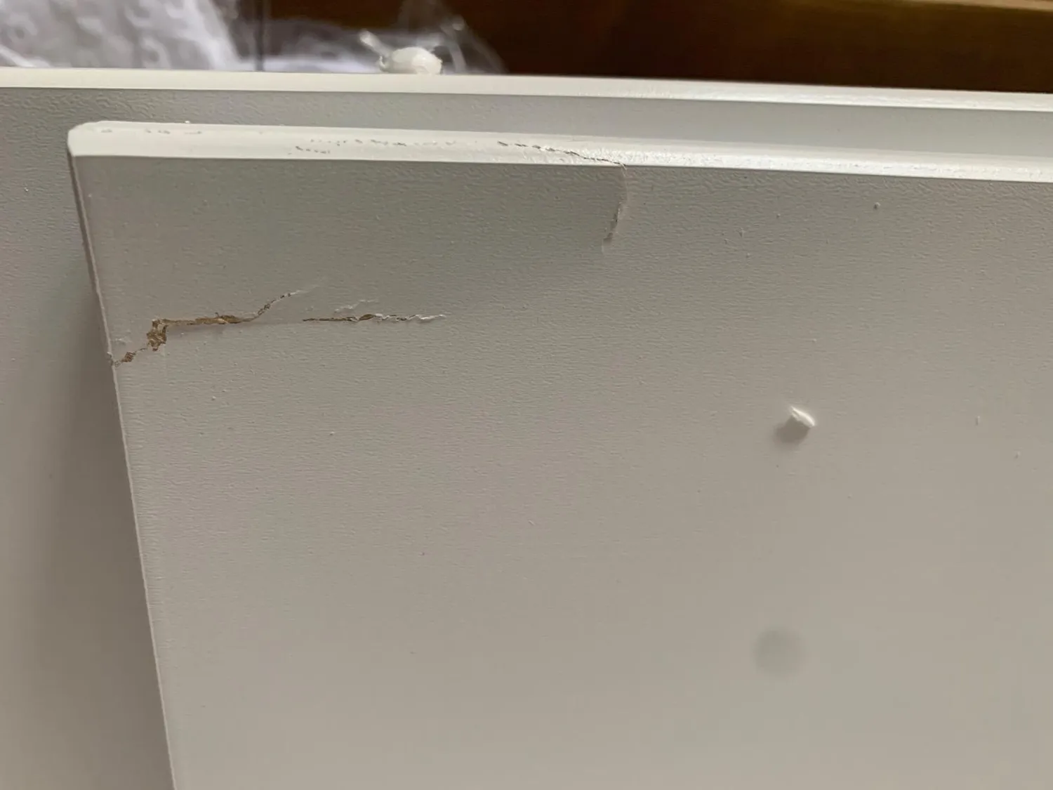 Inter Link Laptop-Office Schreibtisch Weiß ausziehbar