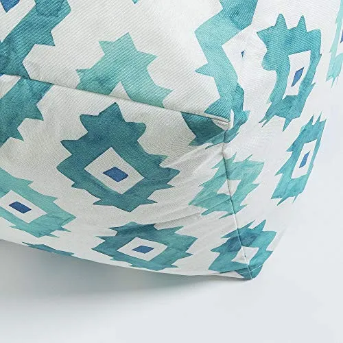 Kave Home Williams Pouf Sitzsack 45 cm Outdoor Acryl