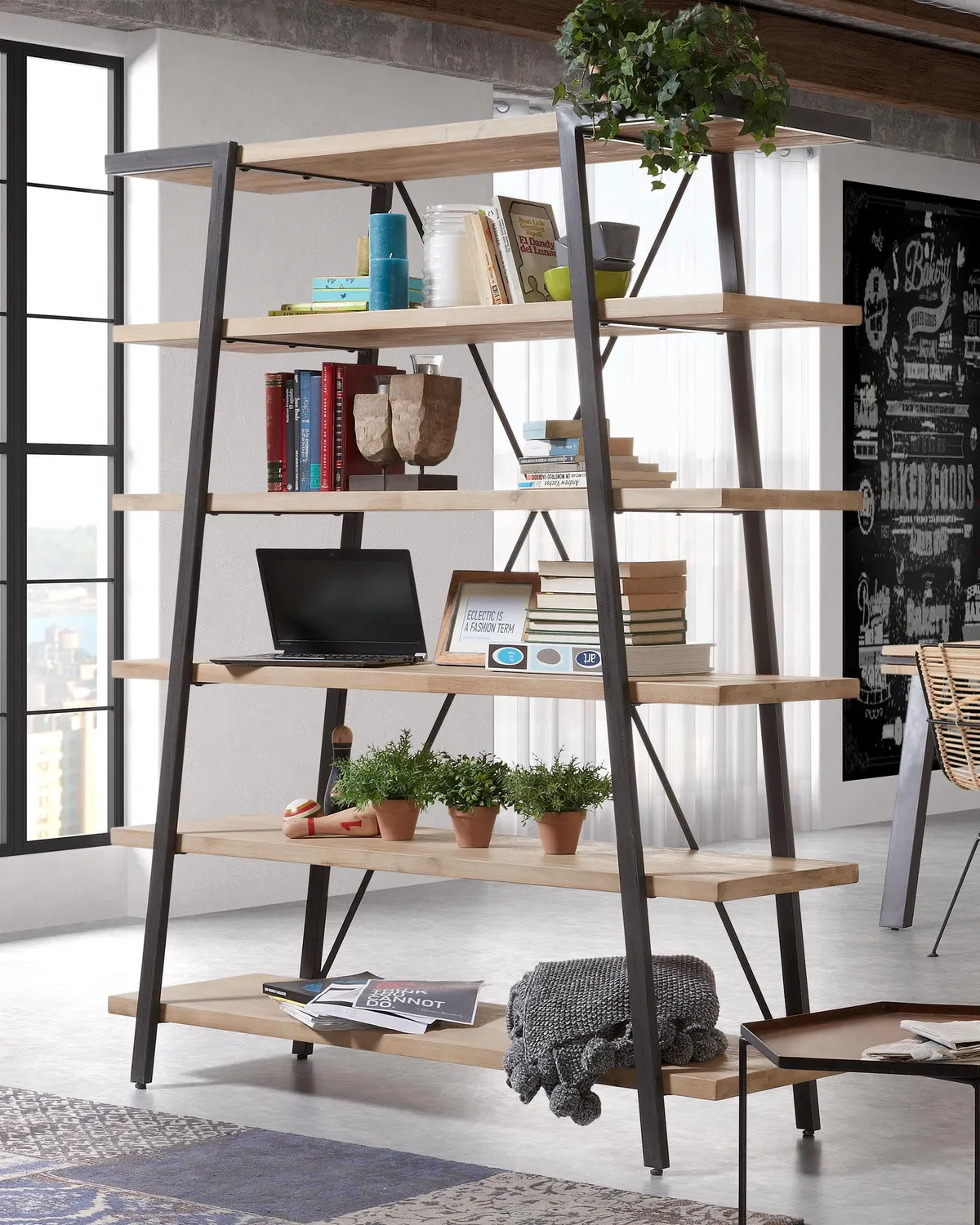 Kave Home Tishana Esszimmerstuhl Rattan