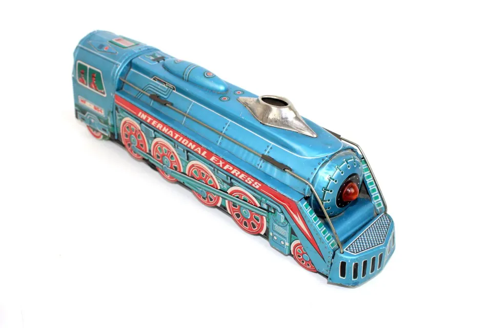 Mon Ami(e) Vintage International Express MF-804 Eisenbahn Blech 40cm